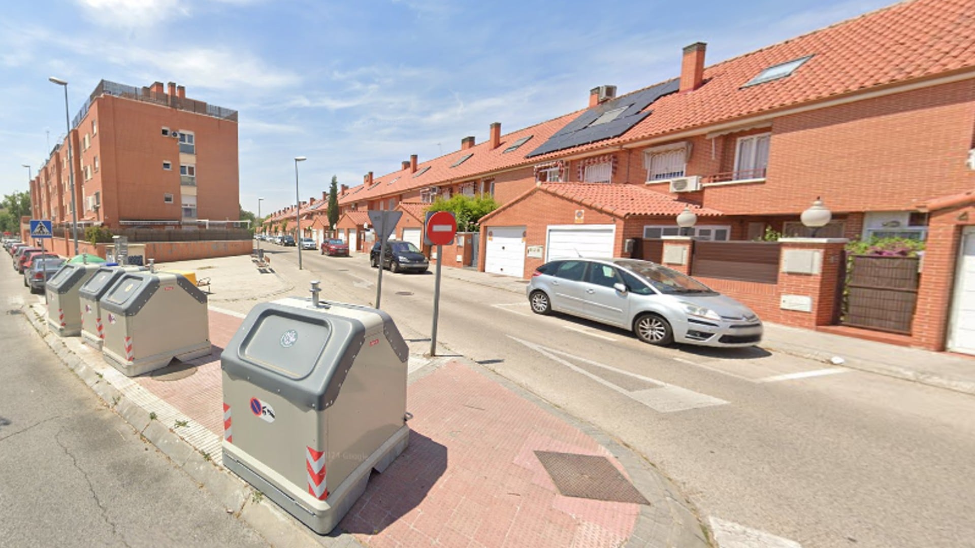 La calle de La Palma en Valdemoro, lugar de los robos