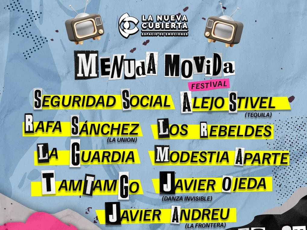 Menuda Movida Festival el 6 de noviembre de 2024 en la Nueva Cubierta de Leganés