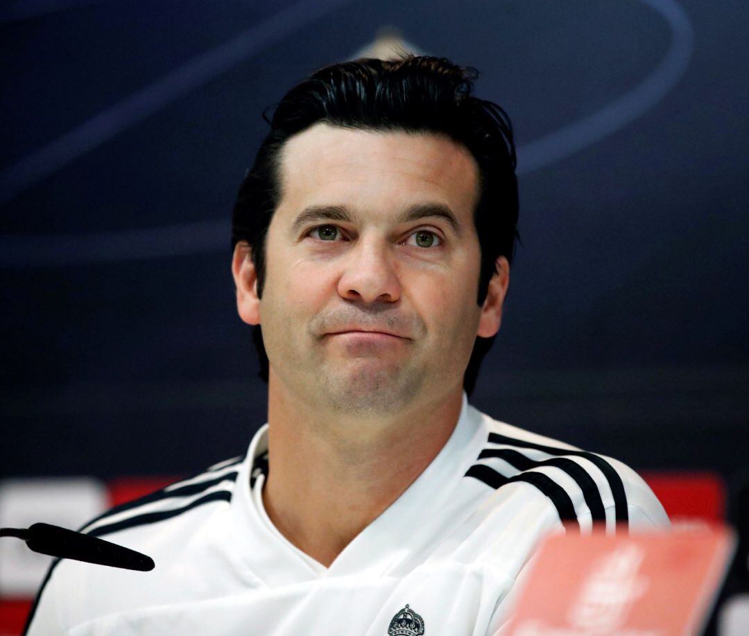 Solari en rueda de prensa.