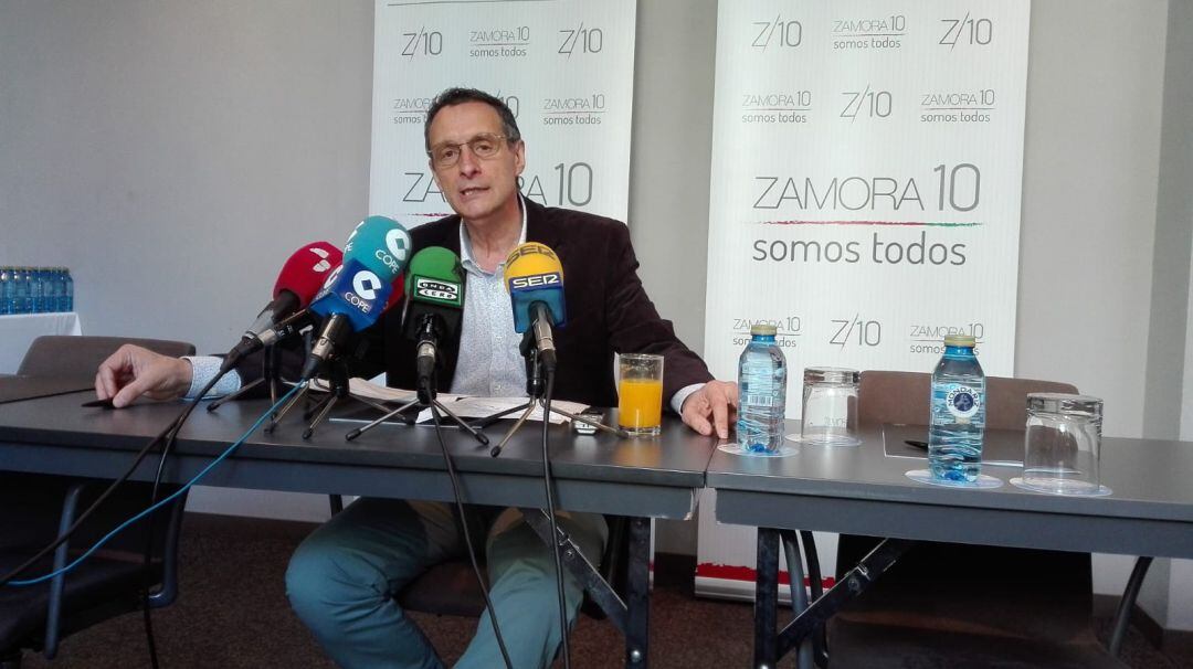 El gerente de la iniciativa Zamora 10, Francisco Prieto Toranzo