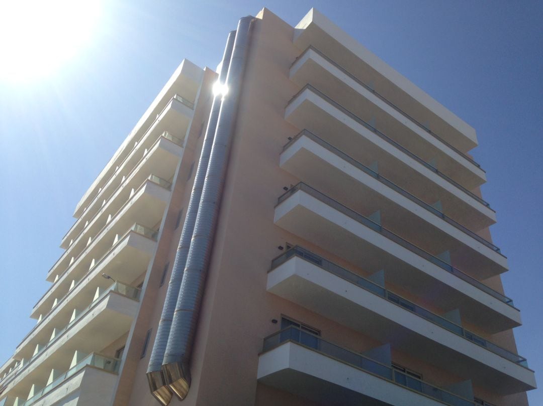 Un apartamento turístico en Ibiza. 