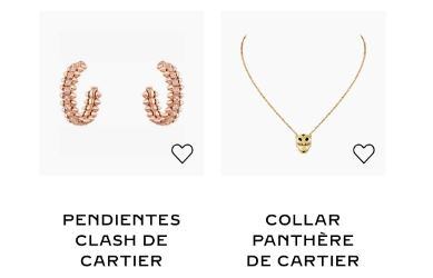 Pendientes de diamantes de Cartier con precio erróneo.