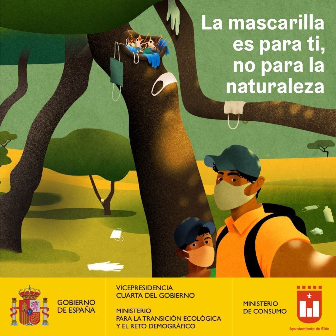 Cartel campaña concienciación 