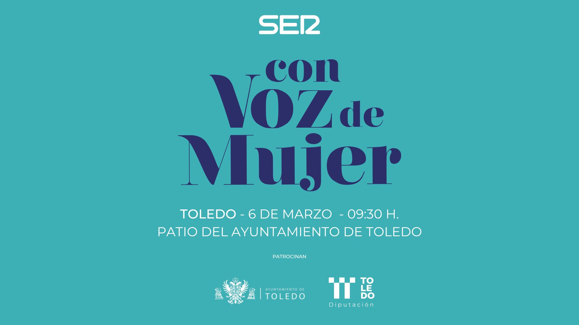 Cartel anunciador del foro 'Con Voz de Mujer' este viernes