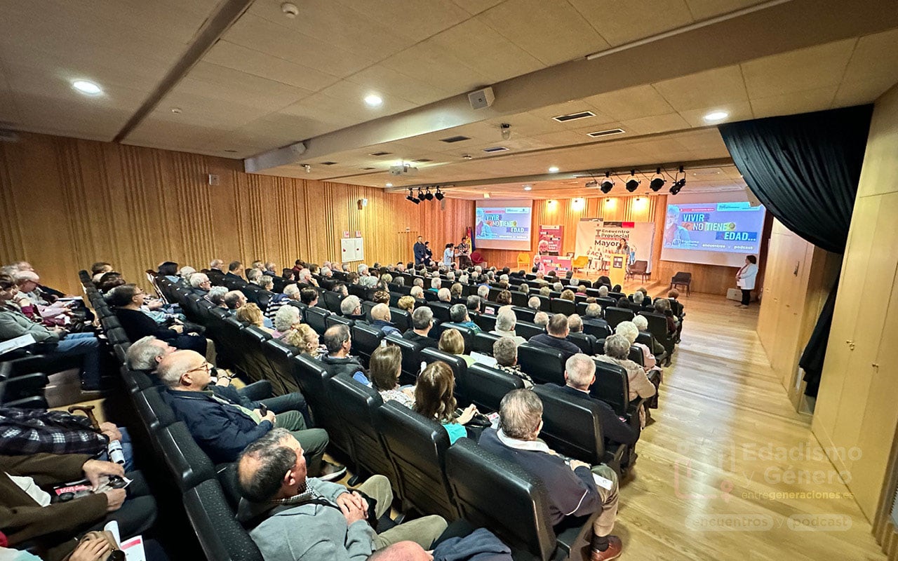 Encuentro provincial de mayores de Cuenca el pasado 12 de abril en el MUPA en Cuenca.