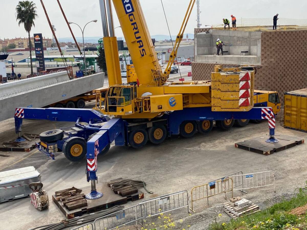 Así avanzan las obras del tramo muniicpal de la Ronda Norte en Córdoba 