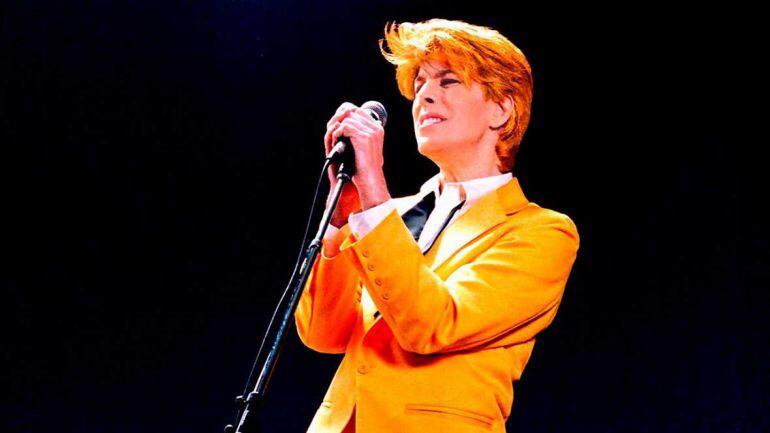 El cantante británico David Bowie.