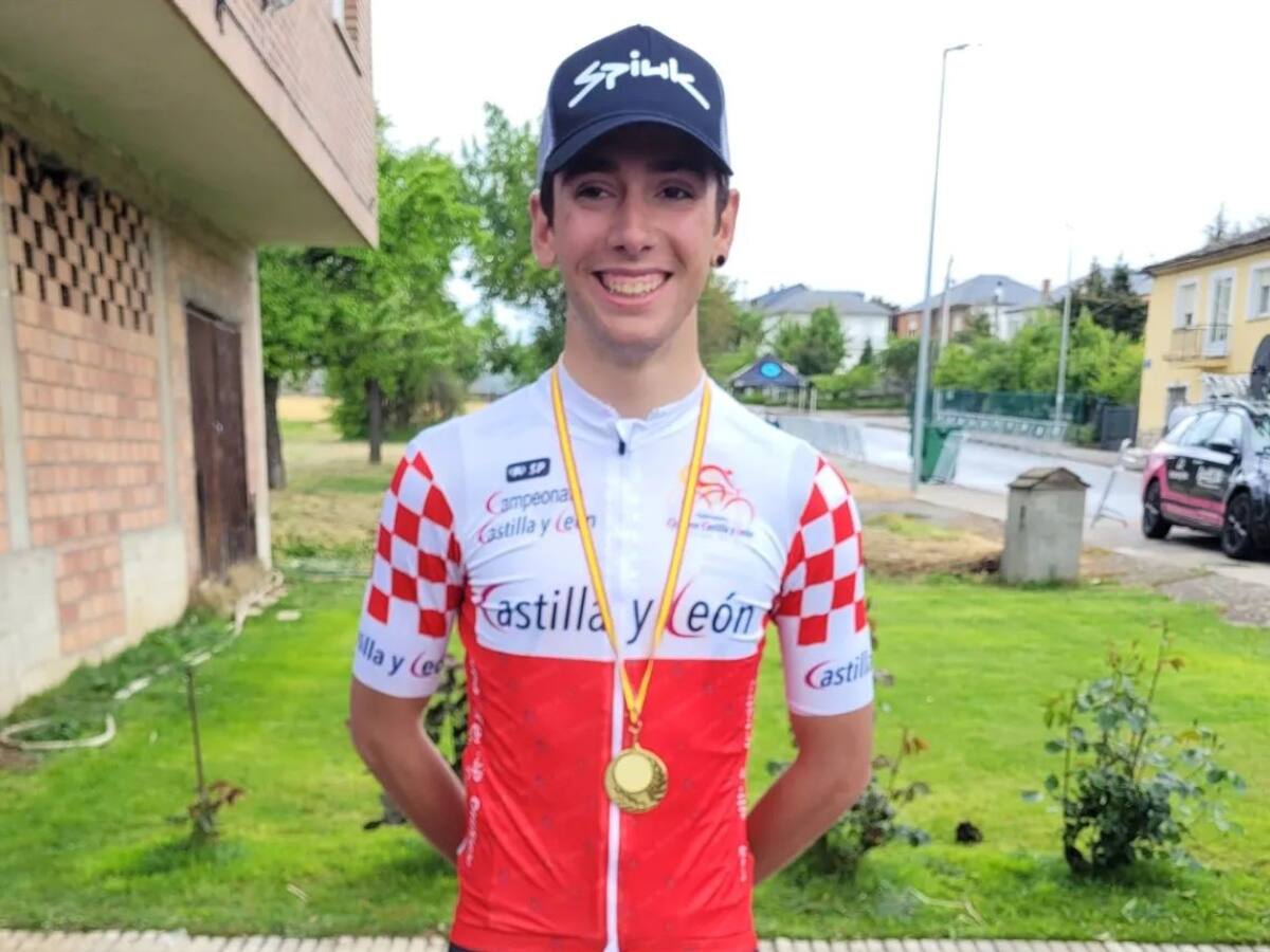 El zamorano Diego García se proclama campeón de Castilla y León de contrarreloj