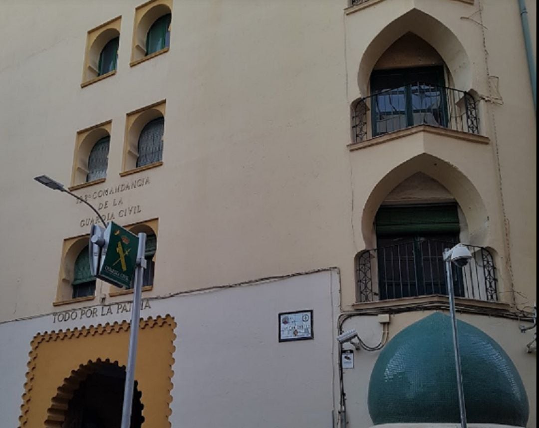 Fachada de la Comandancia de la Guardia Civil de Ciudad Real