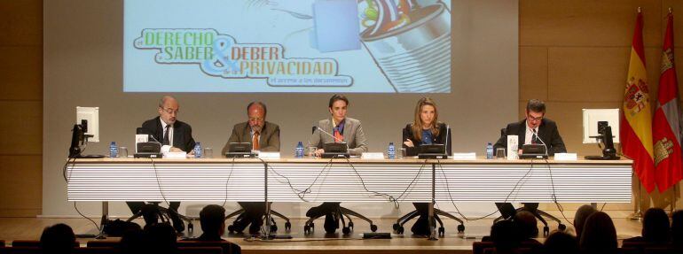 Inauguración de un congreso celebrado en Valladolid