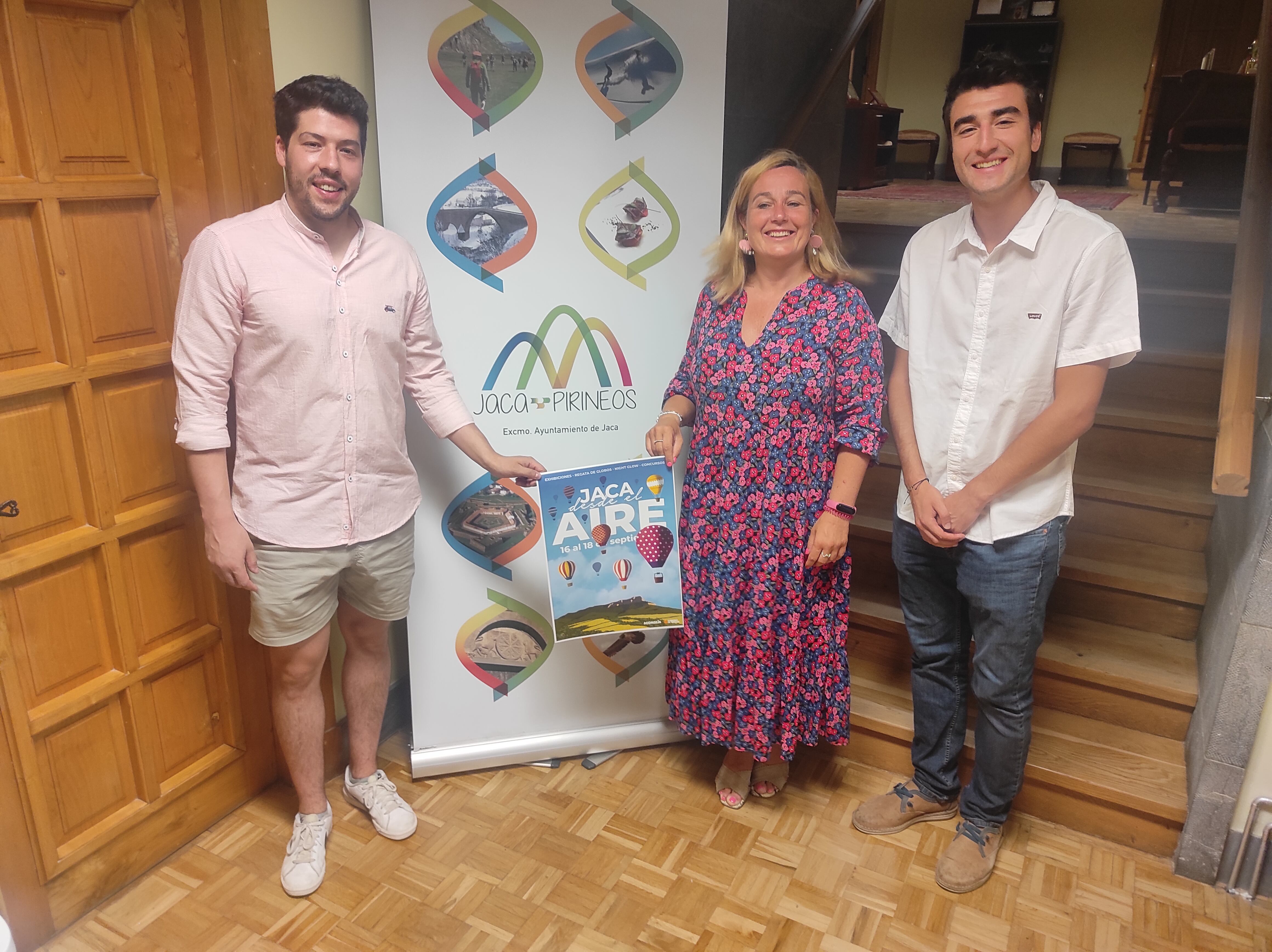 Presentación del Encuentro de Globos aerostáticos de Jaca
