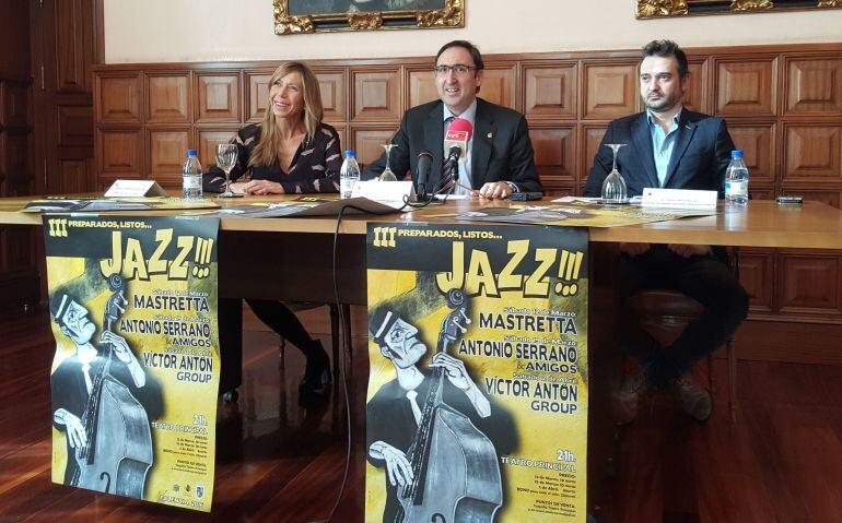 Carmen Fernández, Alfonso Polanco y David Frechilla presentan el III Preparados, Listos... Jazz