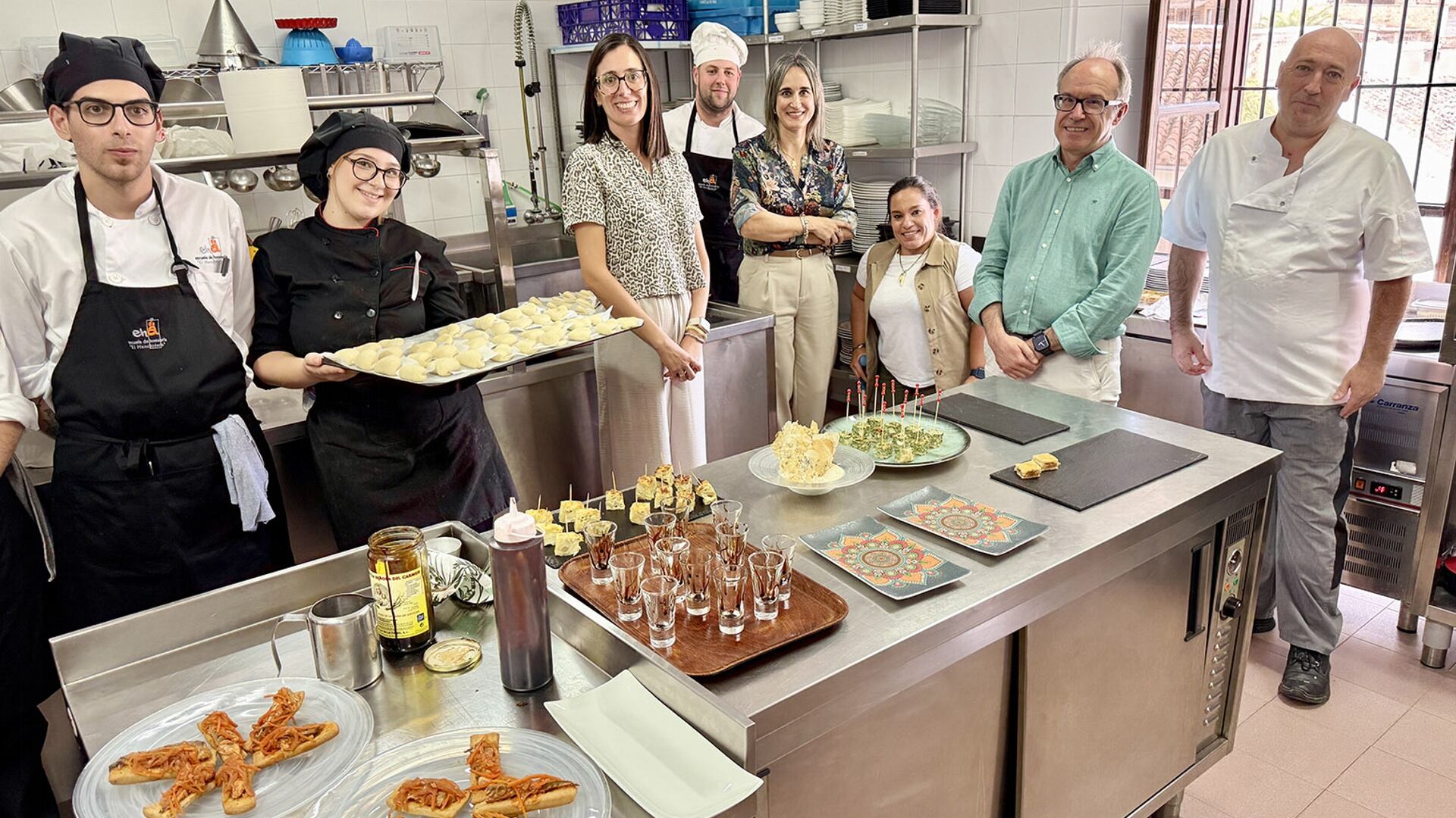 Inauguración del curso en la Escuela de Hostelería de El Henchidero