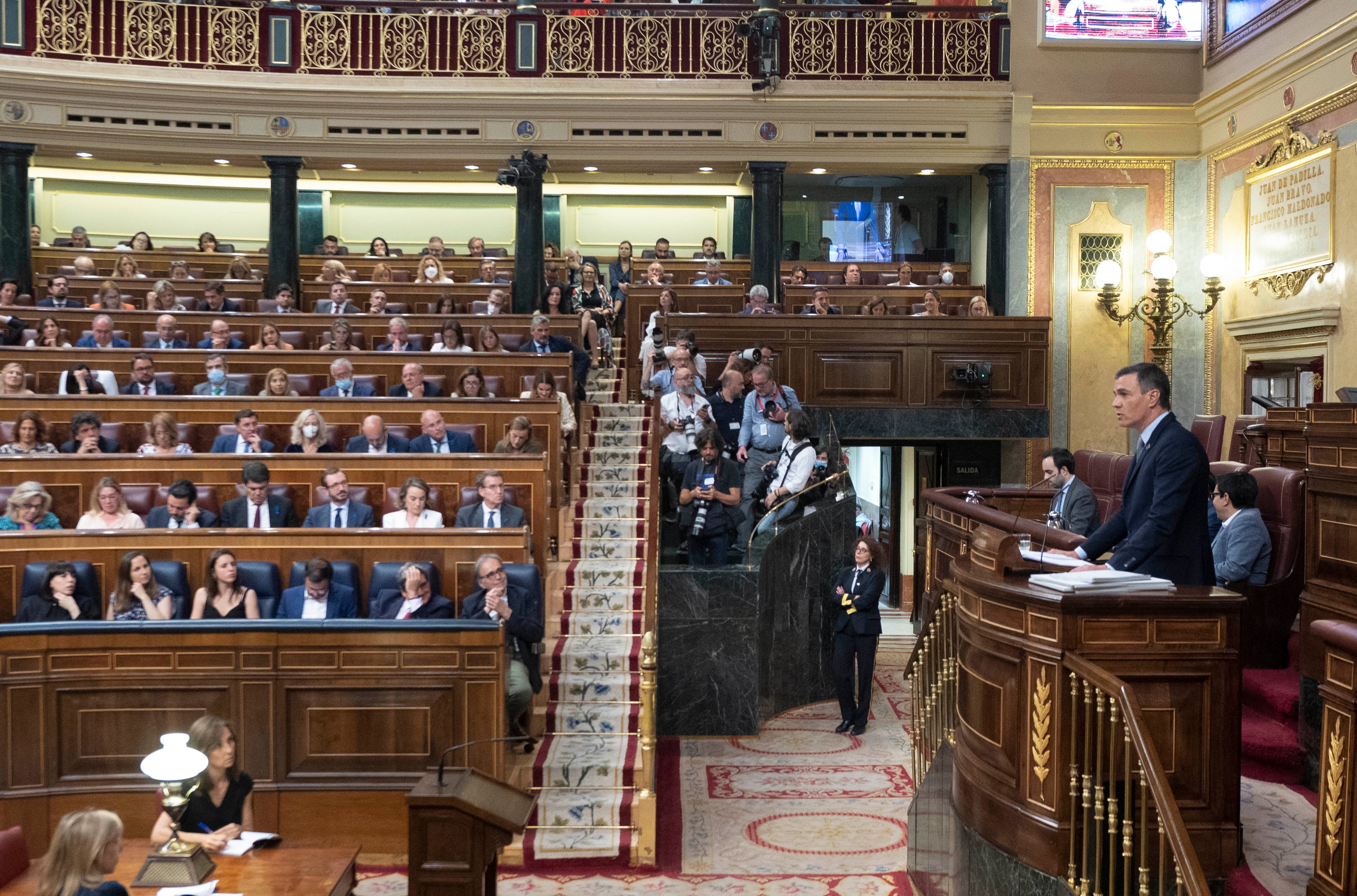 Primera jornada del debate sobre el estado de la nación.