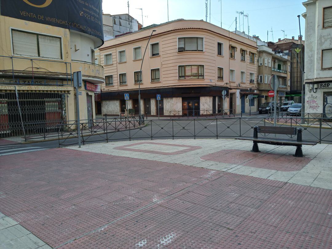 Zona que abarca la Avda de Toledo confluencia con Joaquina Santander