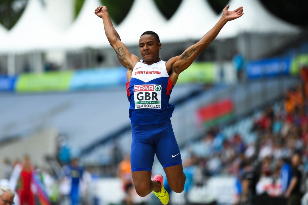 Daniel Bramble en el campeonato europeo de atletismo