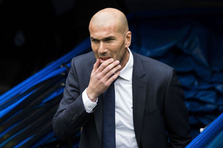 Zidane, en el Bernabéu