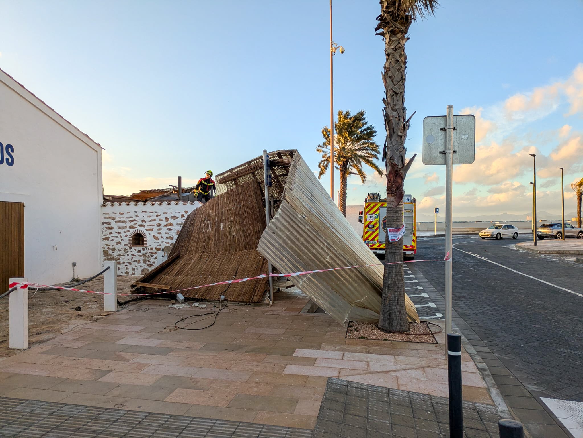 Imagen de una de las incidencias