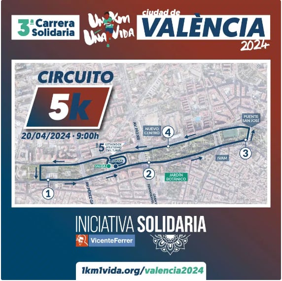 1km1vida València 2024 (5k)