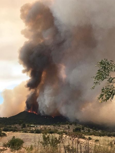 Incendio en Monóvar