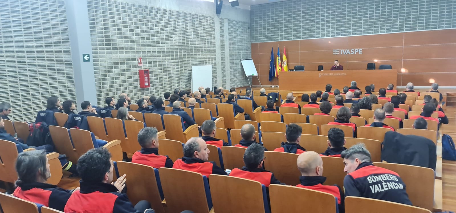 Cursos del Ivaspe de formación a nuevos bomberos en la Comunitat Valenciana.