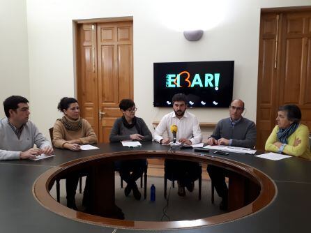 Rueda de prensa en la que se ha dado a conocer el acuerdo