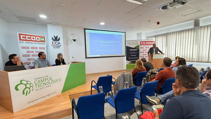 De la Losa y Pérez analizan el encuentro organizado por CCOO