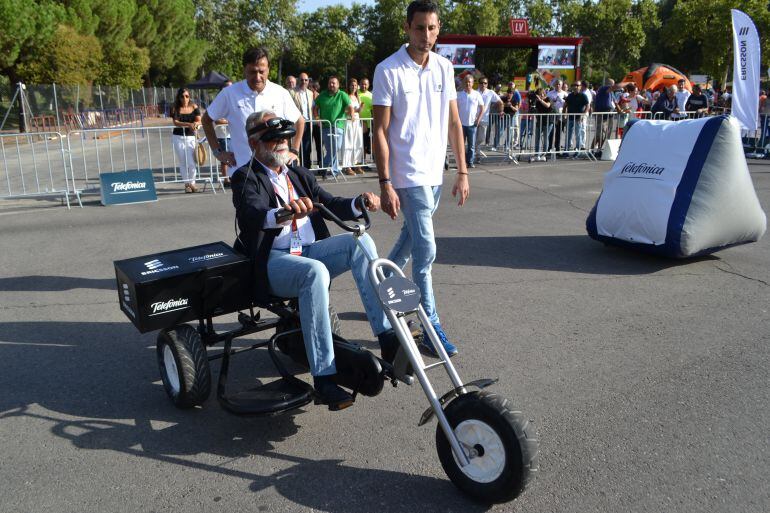 Jaime Ramos prueba el 5G