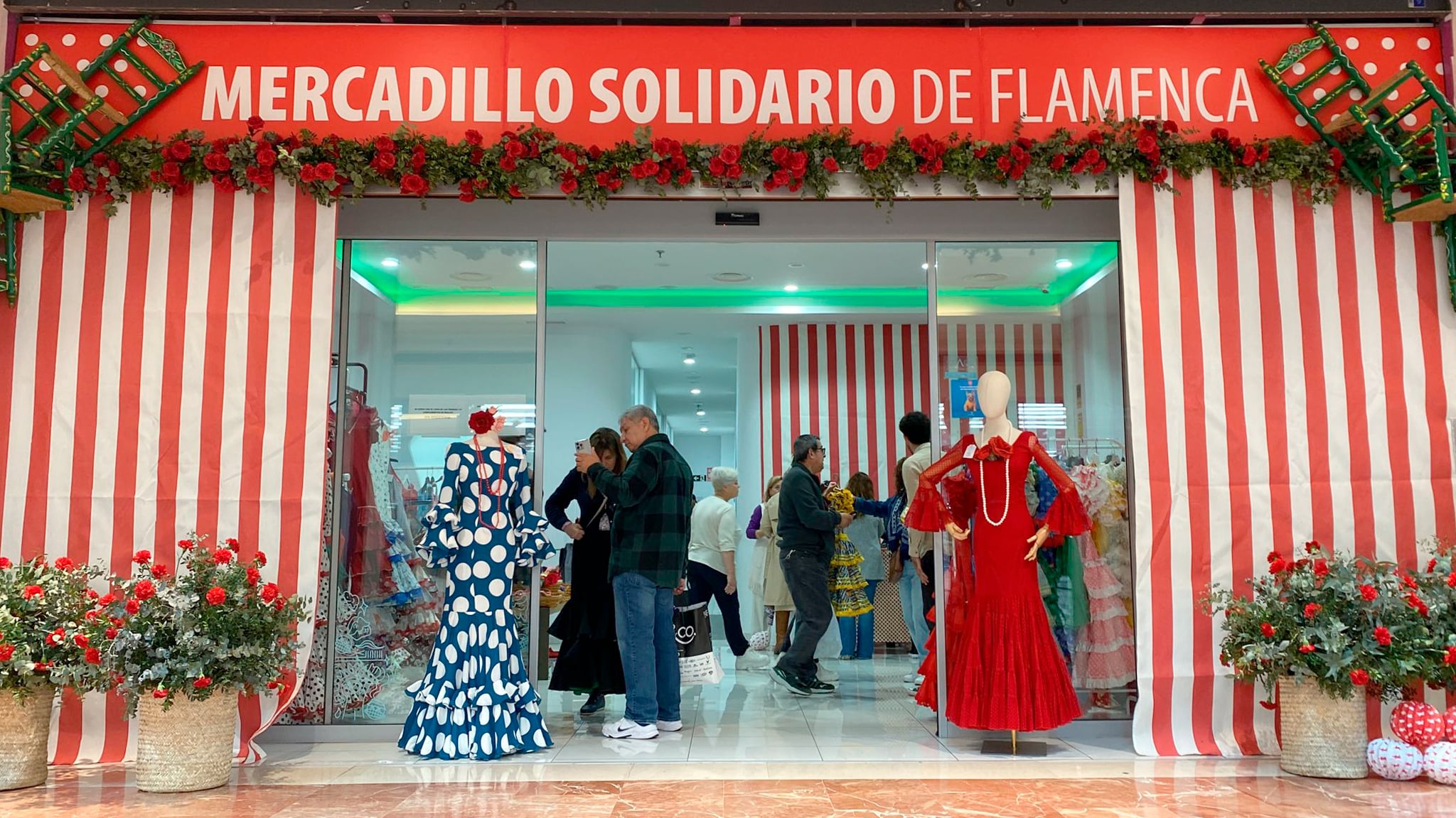 Mercadillo de trajes de flamenca en Área Sur