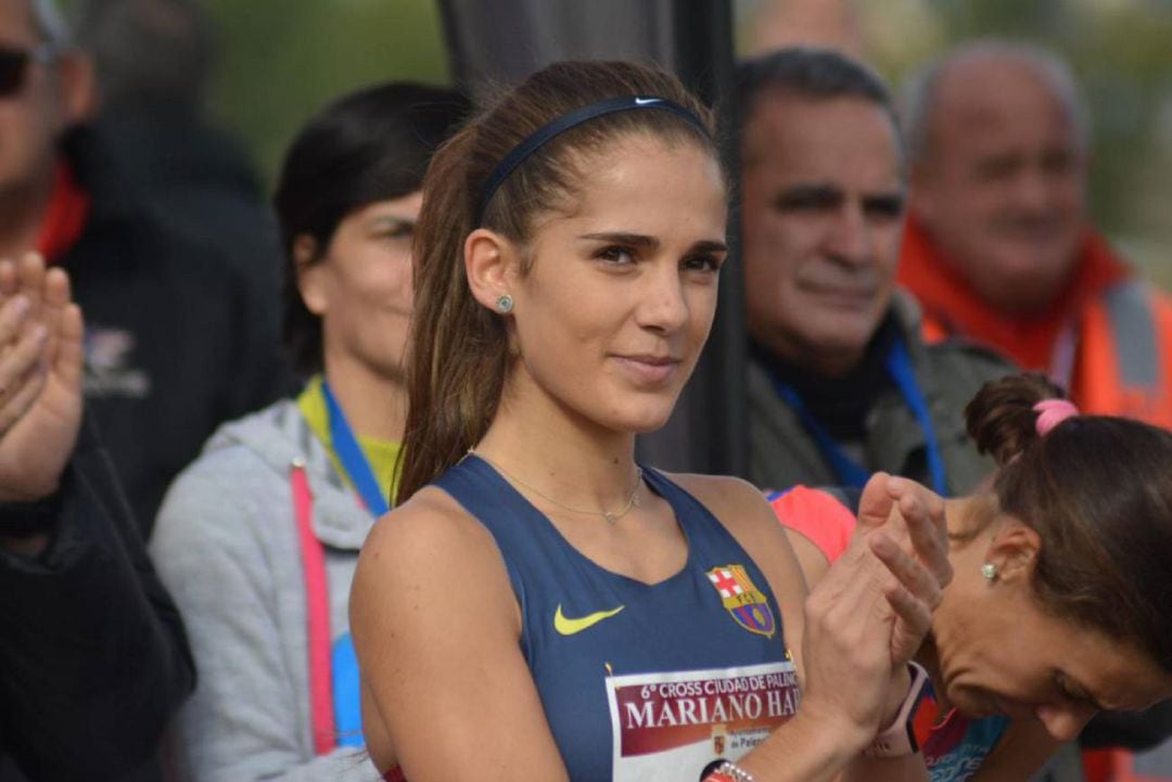 Marta García Alonso, con la camiseta de su actual club, el FC Barcelona