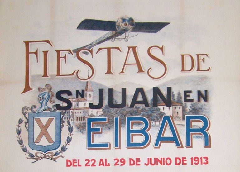 1913. Cartel de las Fiestas de San Juan.