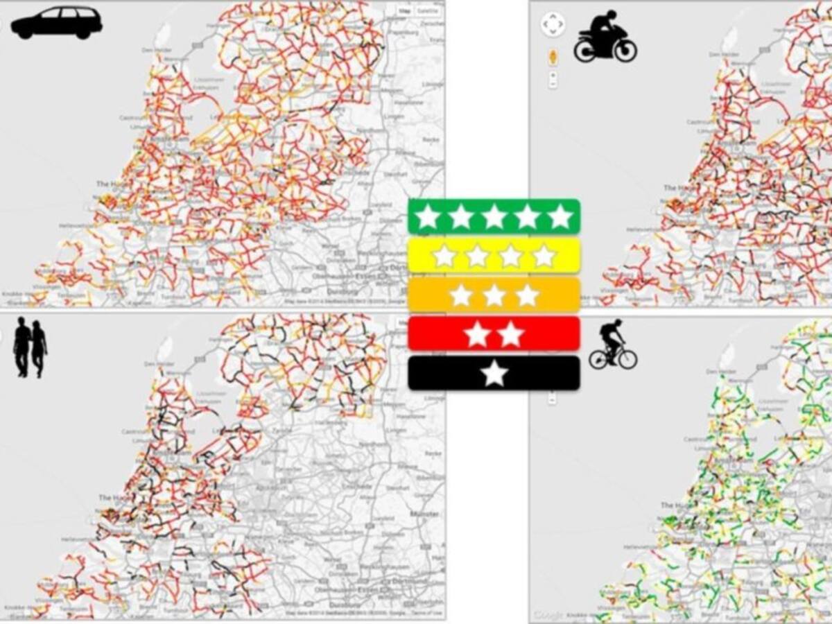 La Generalitat classificarà amb estrelles la seguretat de les carreteres