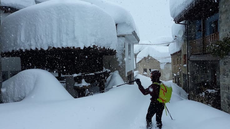 “Todo tiene dos caras: este paisaje de hoy en Babia no lo tienen ni en Canadá” (08/01/2021)