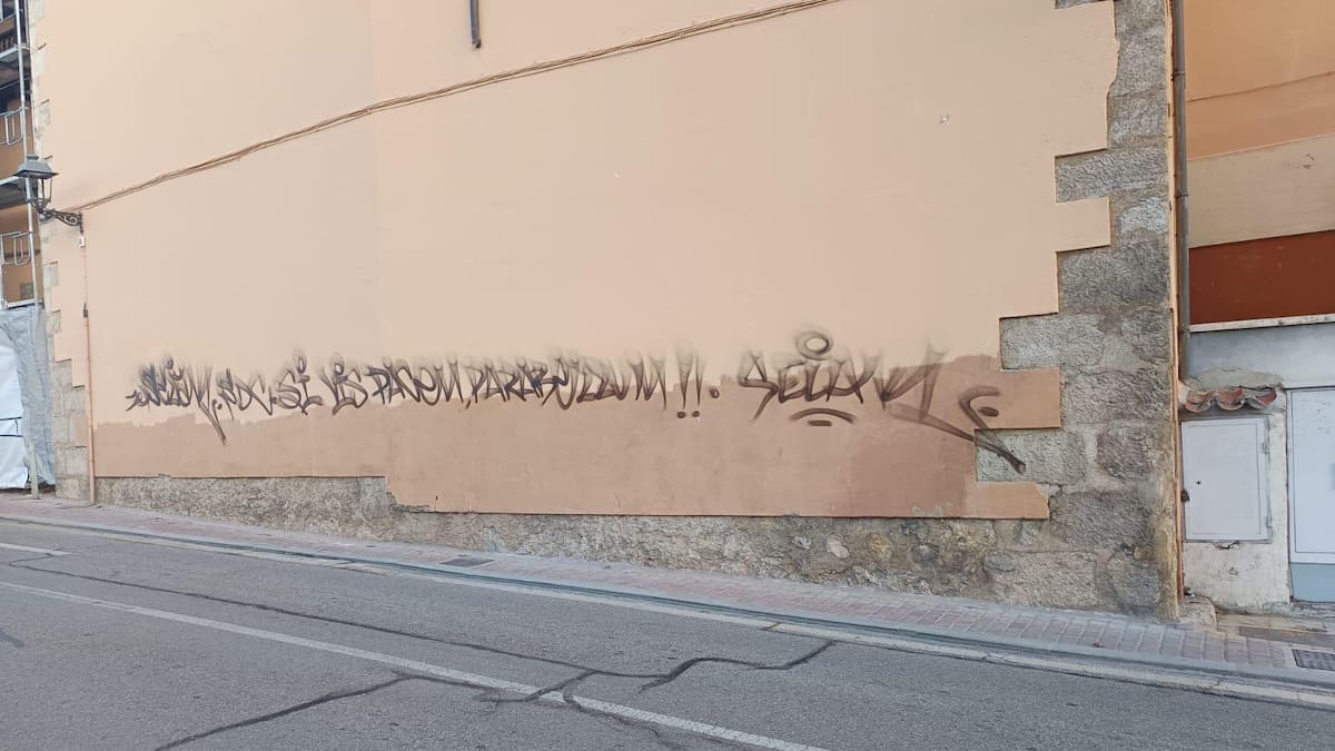 Vandalizan la iglesia de la Virgen de la Luz tras su reciente restauración