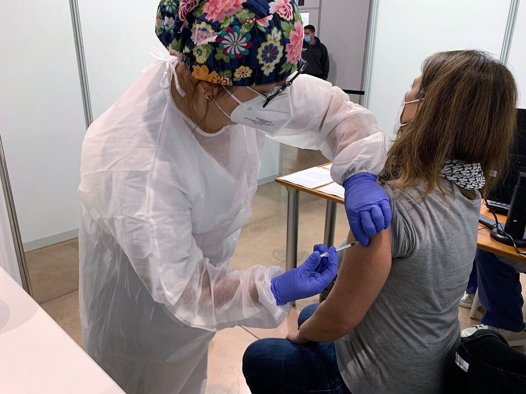 Imatge d&#039;una vacunació