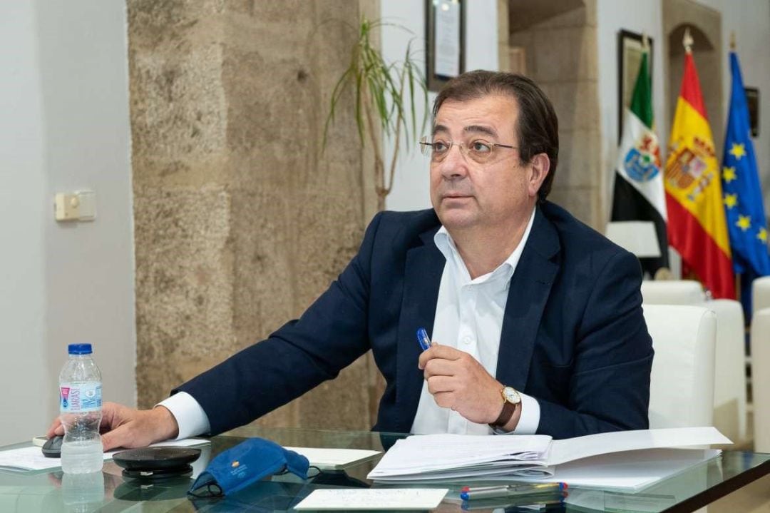 El presidente de la Junta, Guillermo Fernández Vara