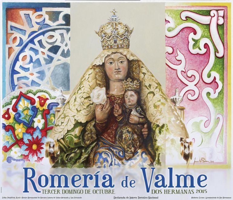 En la imagen, el cartel de la popular Romería de Valme para la edición de este 2015