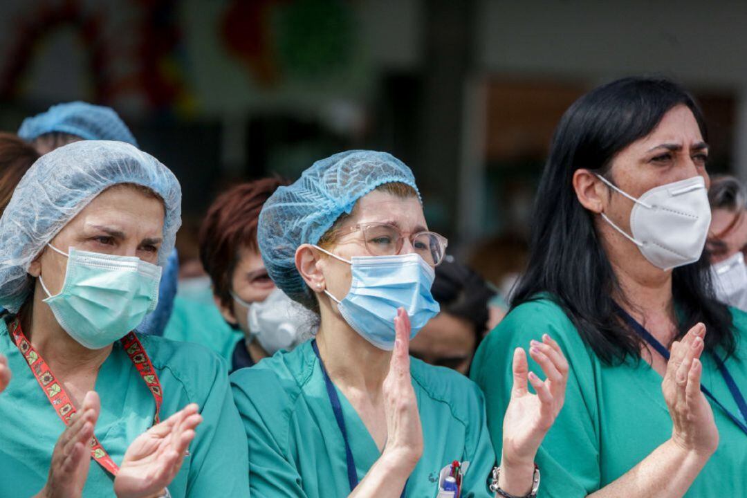 Sanitarias,la primera línea de la lucha contra la pandemia