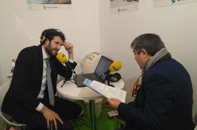 Entrevista al alcalde de Huéscar en Fitur 2018