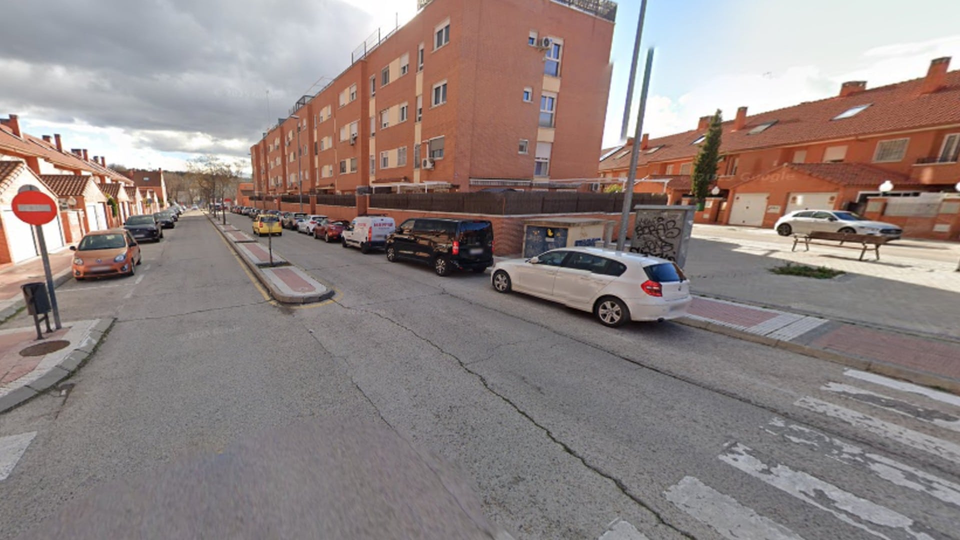 La calle Gran Canaria de Valdemoro