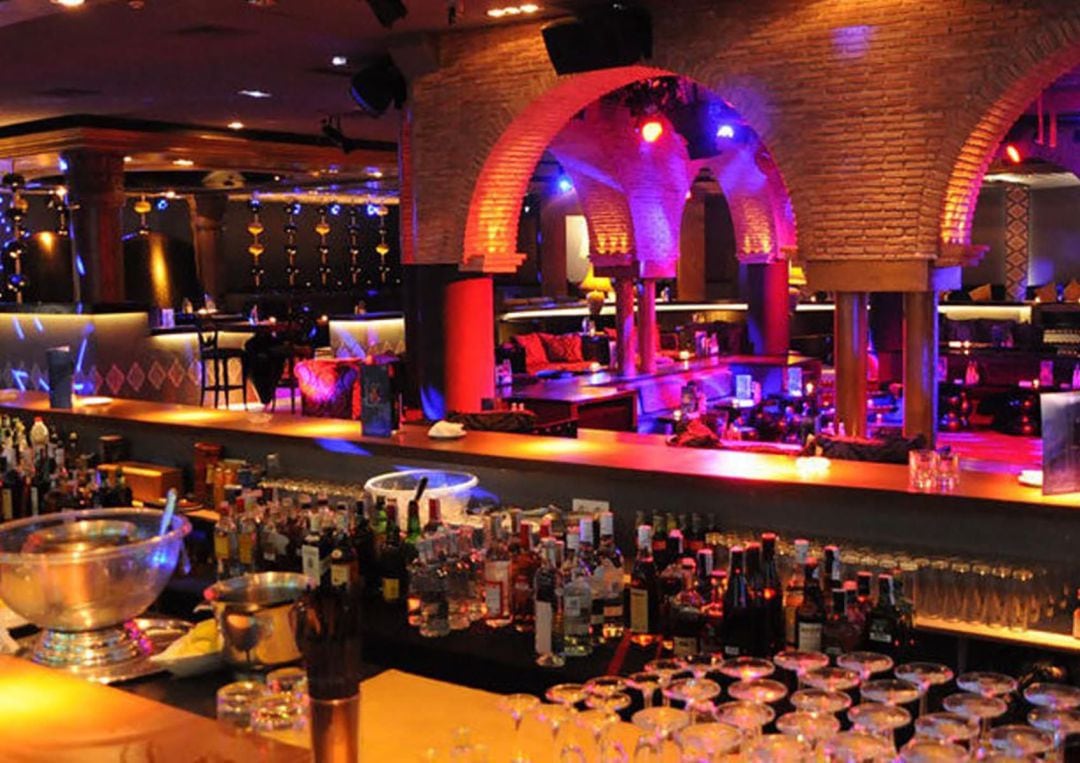 Interior de la discoteca de Olivia Valere en Marbella (Málaga)