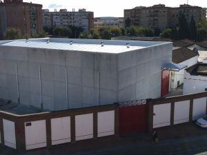 Nueva nave del Banco de Alimentos, en Campo de San Antón