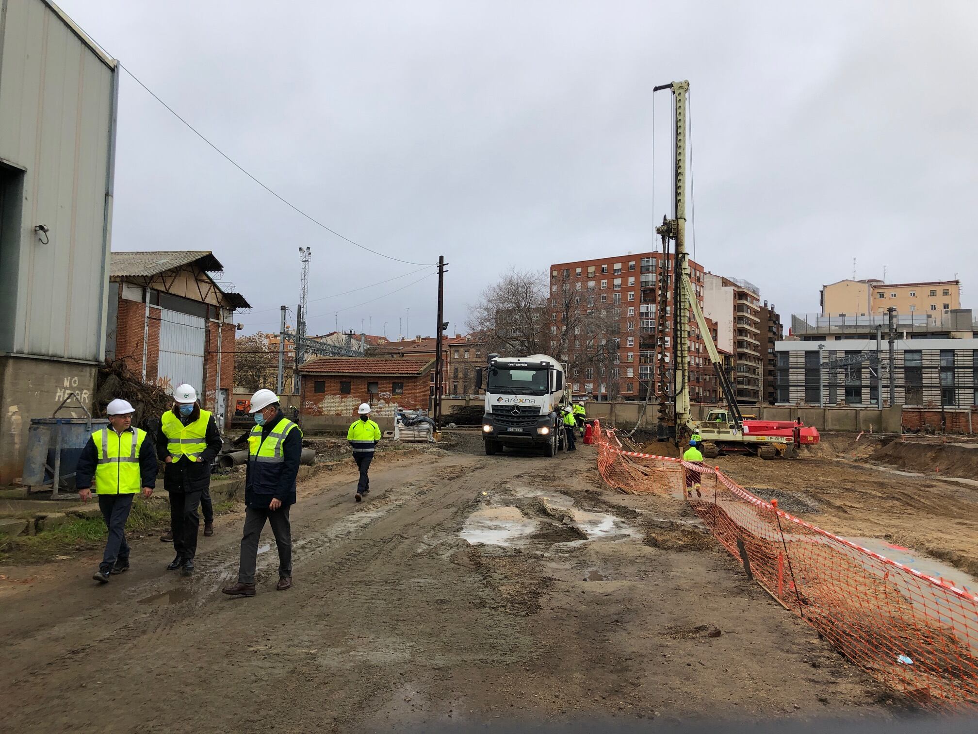 Obras del nuevo paso de Labradores y Panaderos