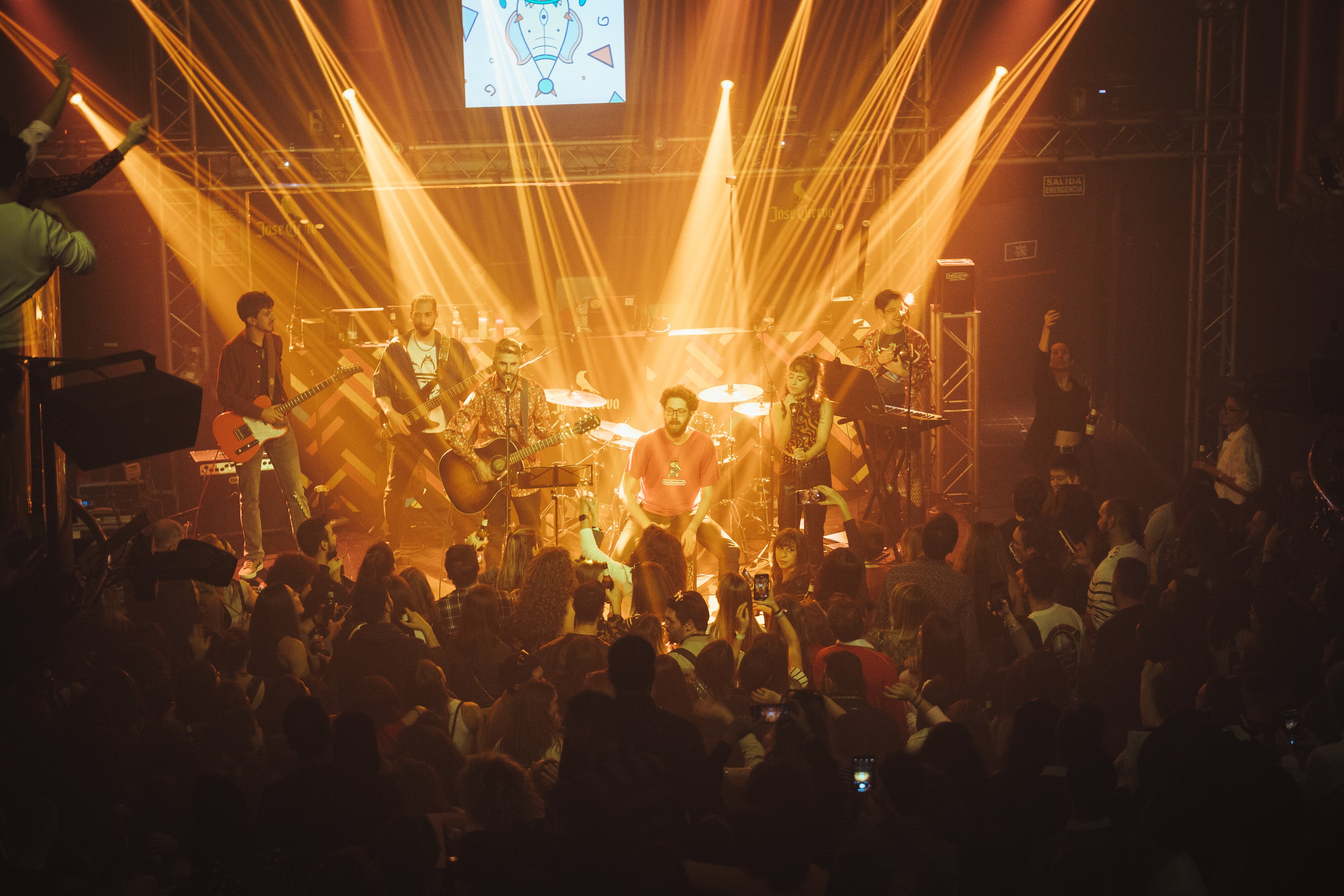 Uno de los conciertos de Sombra Doble