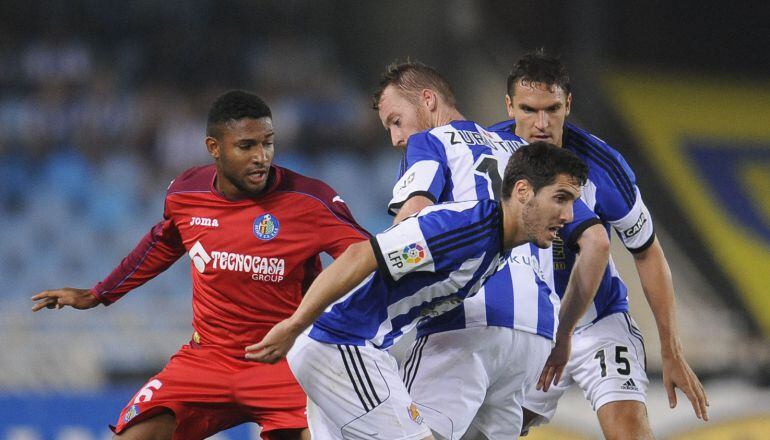   PARTIDO PRIMERA DIVISION  REAL SOCIEDAD - GETAFE 
 SAMMIR ZALDUA 