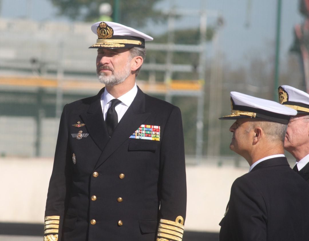 Imagen del Rey Felipe VI en su última visita a la provincia de Cádiz en noviembre de 2019.