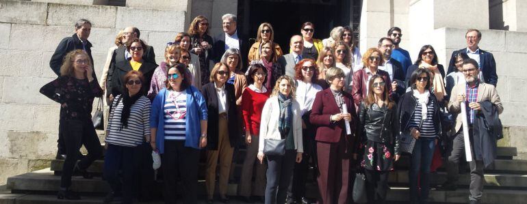 Concentración de letrados de Justicia