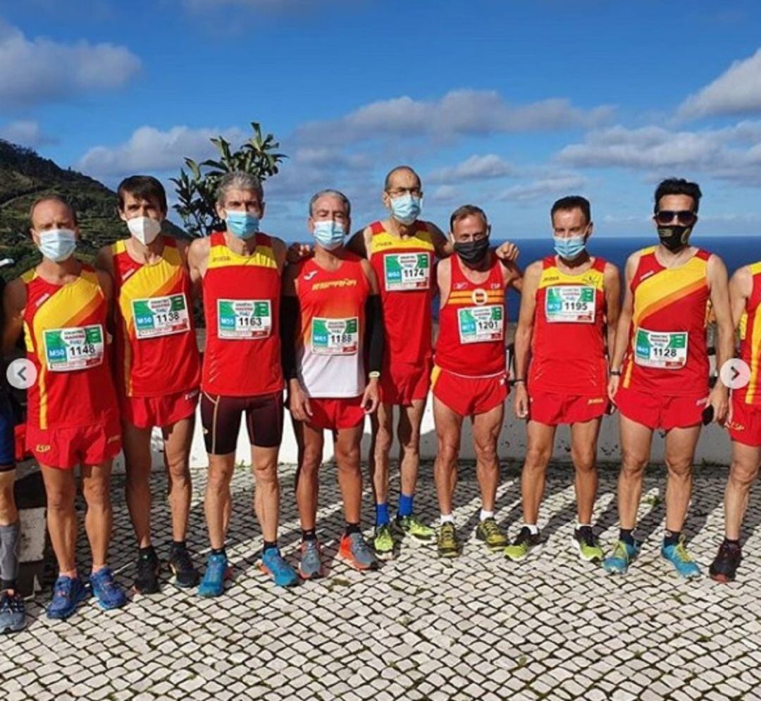 Cinco medallas para el segoviano José Antonio Arias en el Europeo Máster