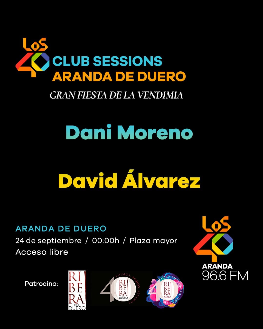 Los40 Club Sessions Aranda