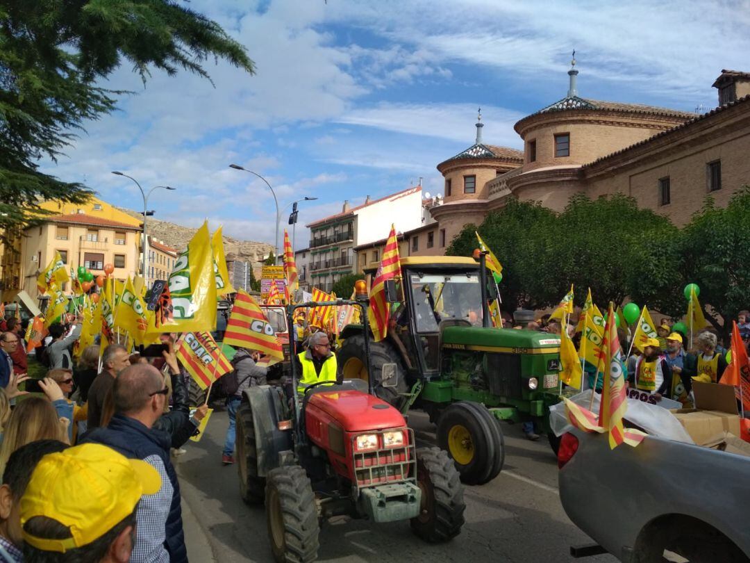 Agricultores de todo Aragón piden medidas urgentes para el campo